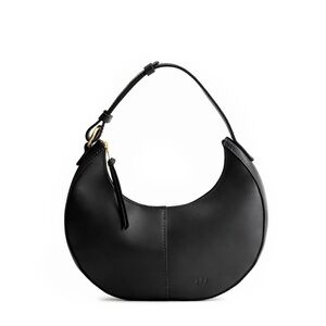 Portland Leather Company Nora Shoulder Bag - Black Classic